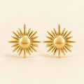 Sunburst Gold Studs